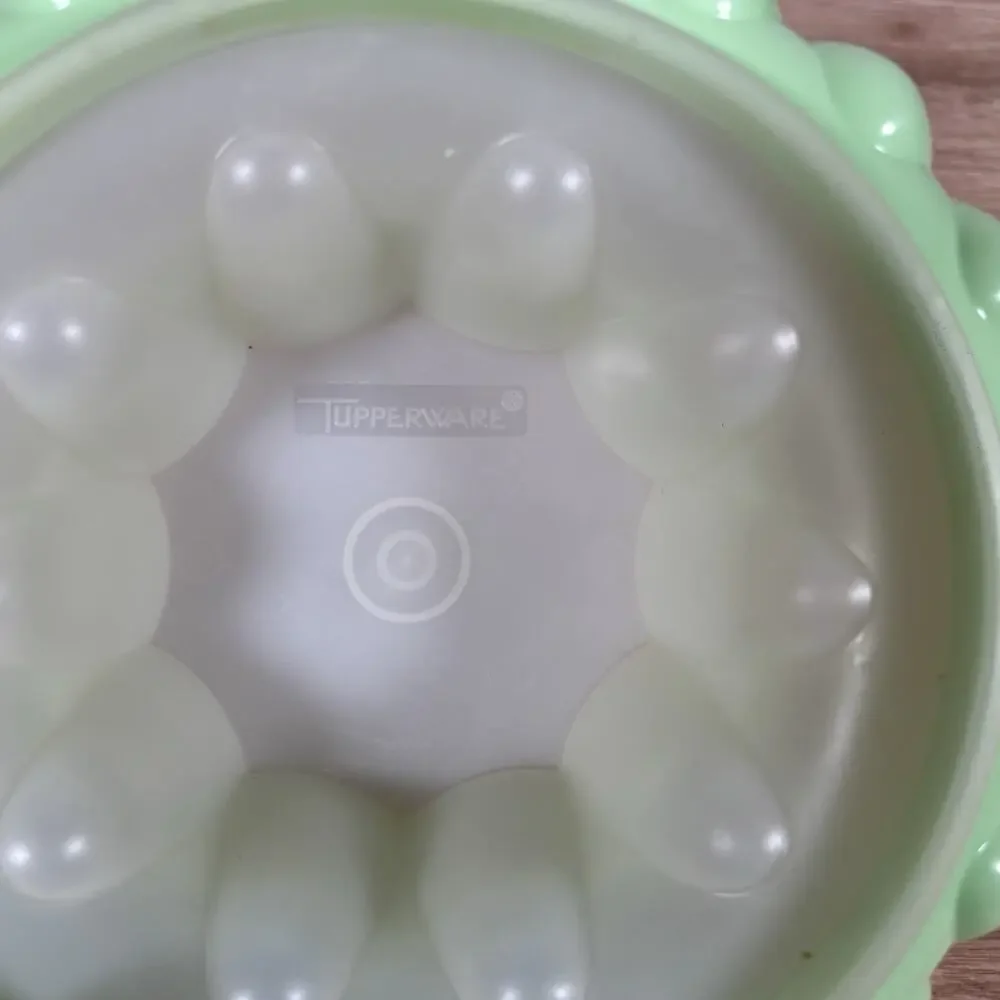 Tupperware Mint Green Jello Mold Ring Vintage Jel N‎ Serve Food Storage NO LID